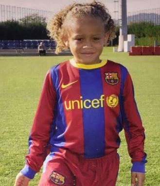 Xavi Simons was just seven years old when he joined Barca's La Masia Academy